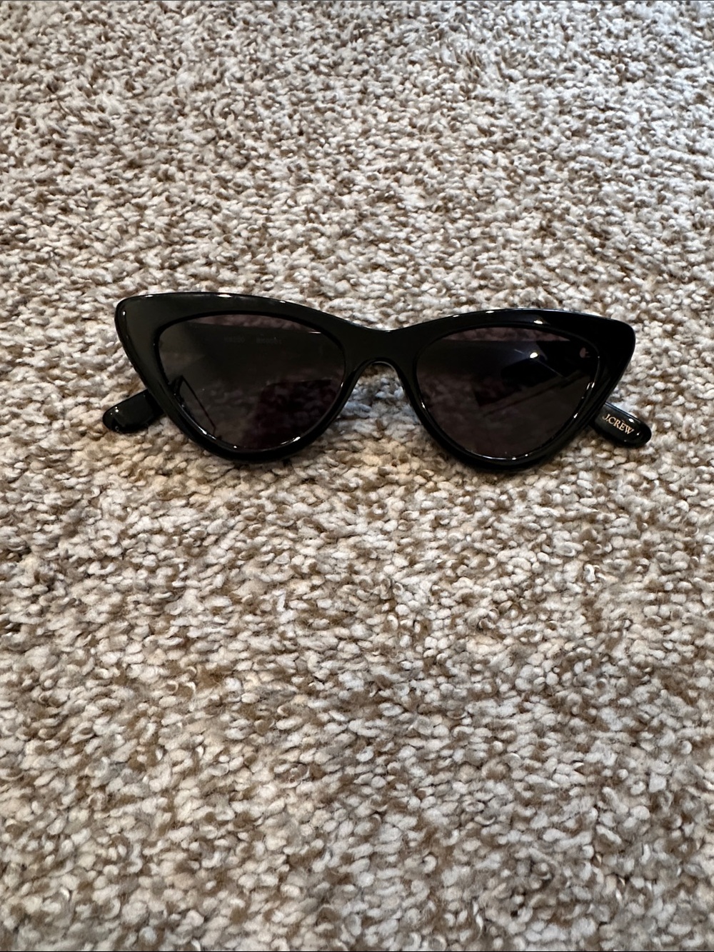 J. Crew women’s black cats eye sunglasses